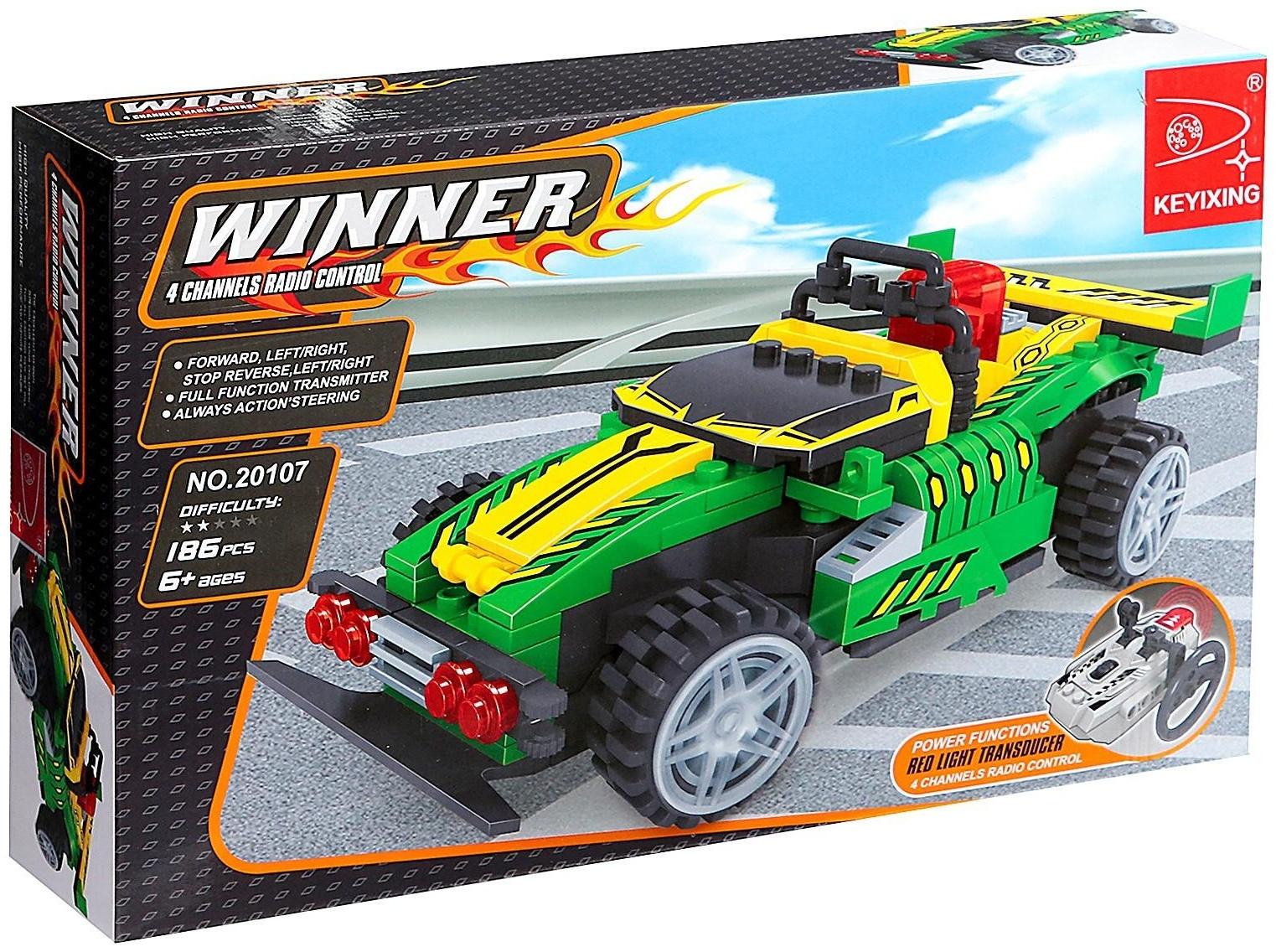 Конструктор «Супертачка», с радиоуправляемым механизмом, 186 деталей