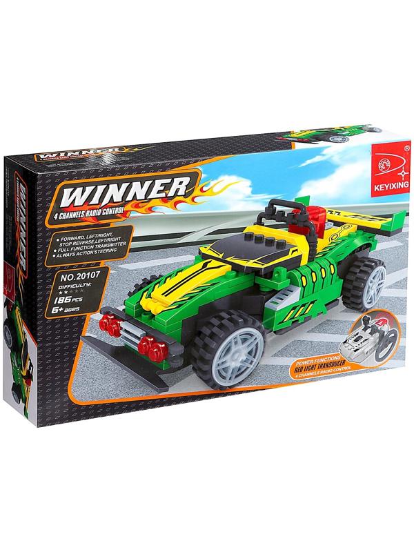 Конструктор «Супертачка», с радиоуправляемым механизмом, 186 деталей