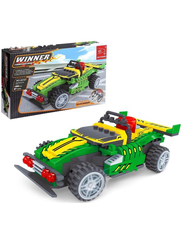 Конструктор «Супертачка», с радиоуправляемым механизмом, 186 деталей