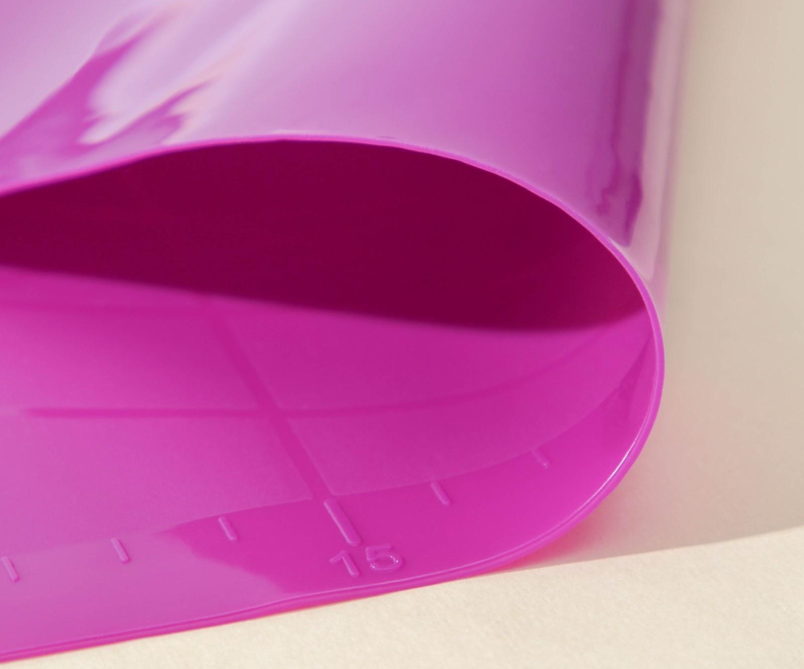 Коврик с разлиновкой силиконовый Доляна «Буссен», 38×28 см, цвет МИКС