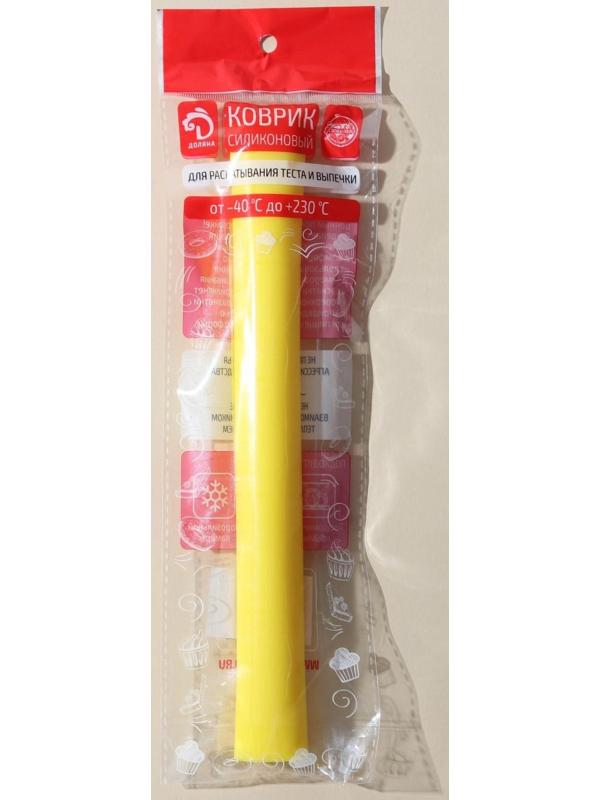 Коврик с разлиновкой силиконовый Доляна «Буссен», 38×28 см, цвет МИКС