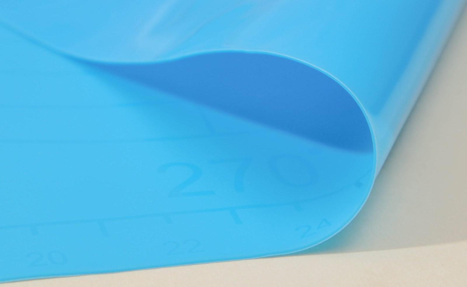 Коврик с разлиновкой силиконовый Доляна «Буссен», 49×39 см, цвет МИКС