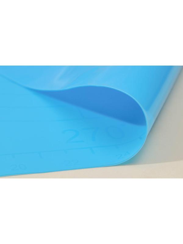 Коврик с разлиновкой силиконовый Доляна «Буссен», 49×39 см, цвет МИКС