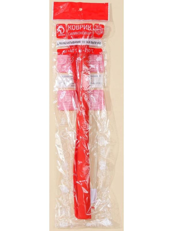 Коврик с разлиновкой силиконовый Доляна «Буссен», 49×39 см, цвет МИКС