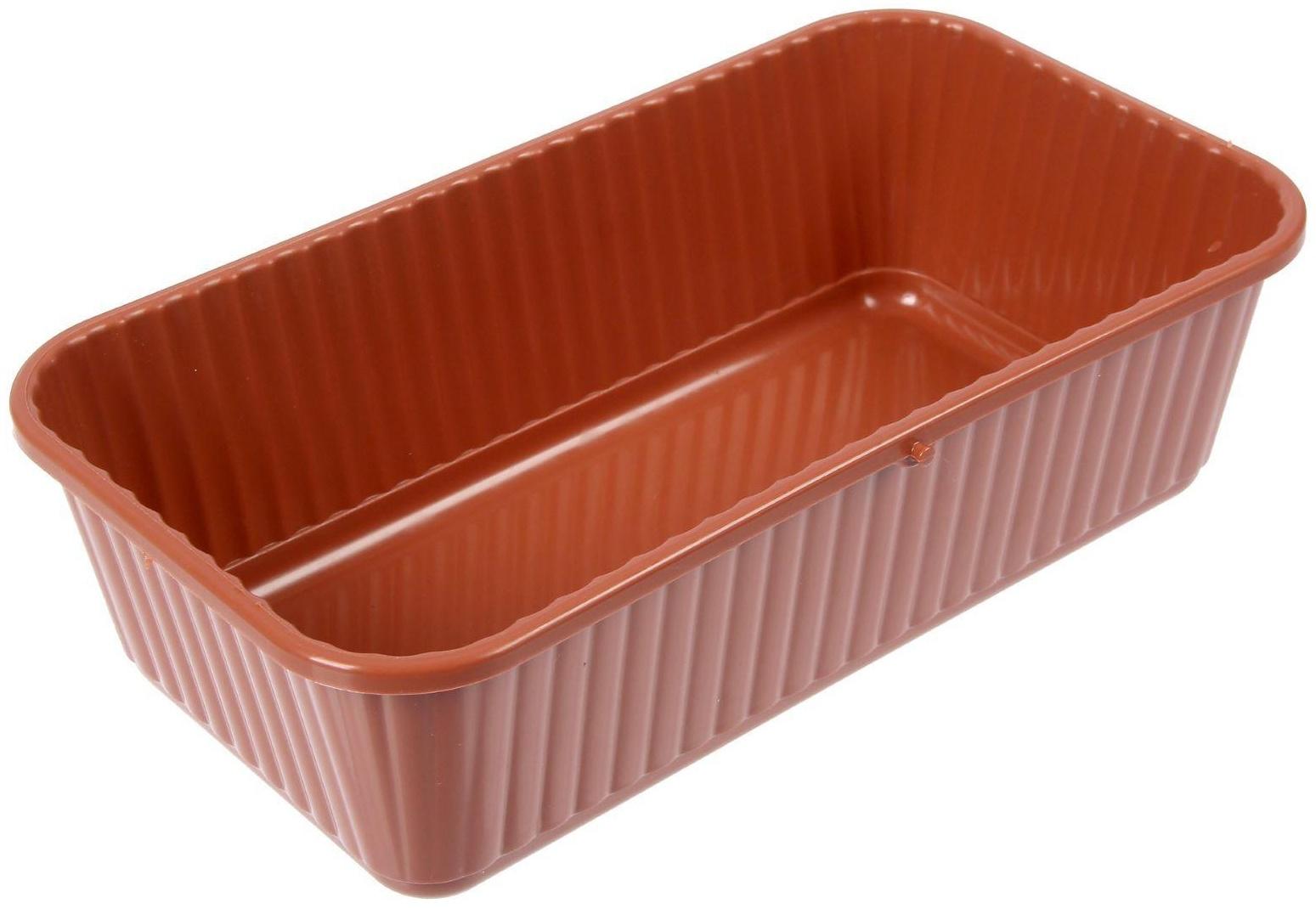 Ящик для рассады, 28.5 × 15.5 × 8.5 см, МИКС