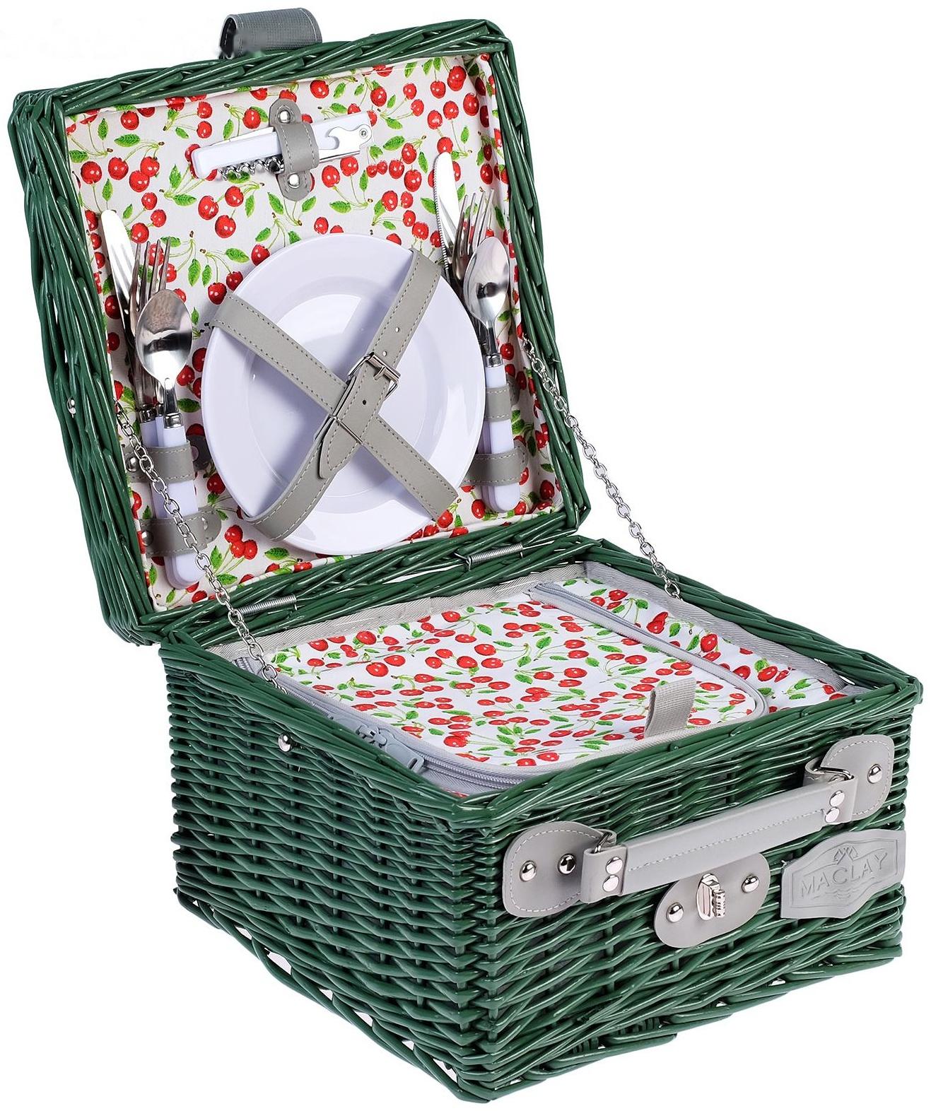 Корзина-холодильник для пикника Iren, на 2 персоны