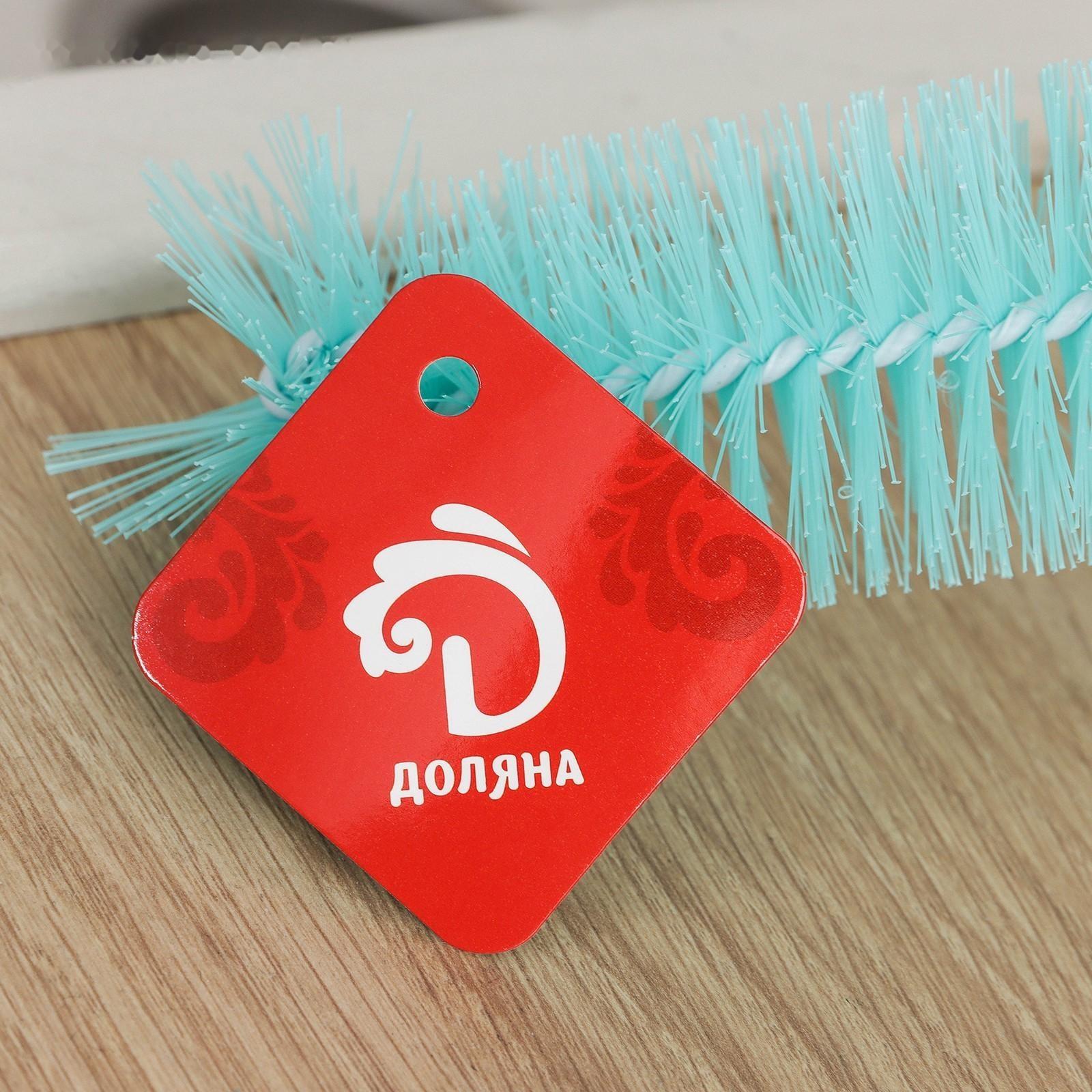 Ёршик для посуды Доляна, 30×5 см, цвет МИКС