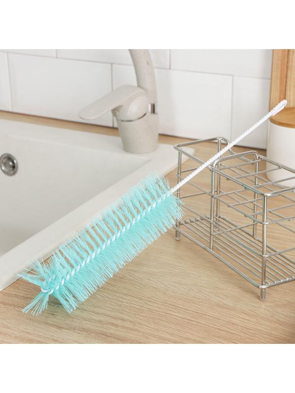 Ёршик для посуды Доляна, 30×5 см, цвет МИКС