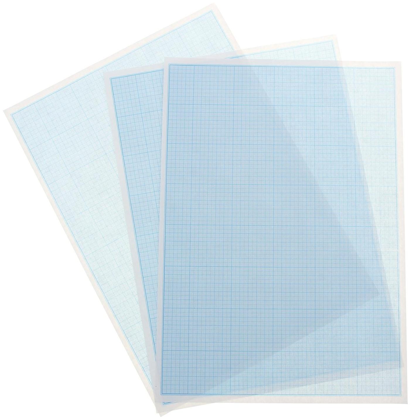 Бумага масштабно-координатная А3 20 листов