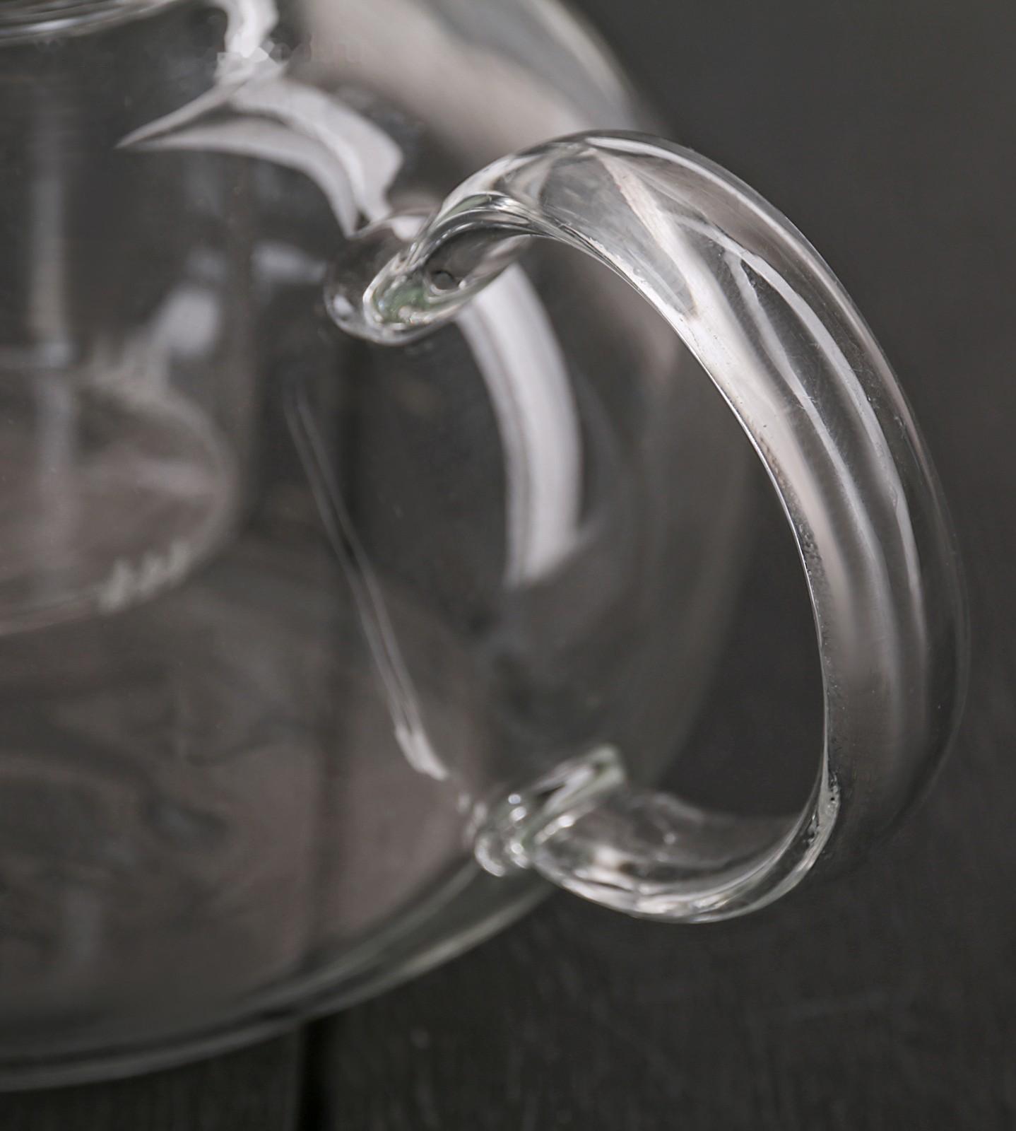 Чайник стеклянный заварочный «Валенсия», 1 л, стеклянное сито