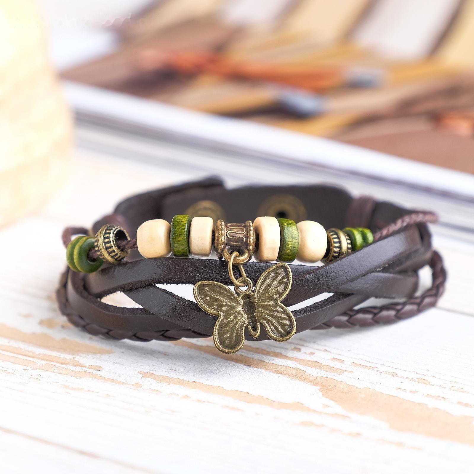 Браслет кожа 