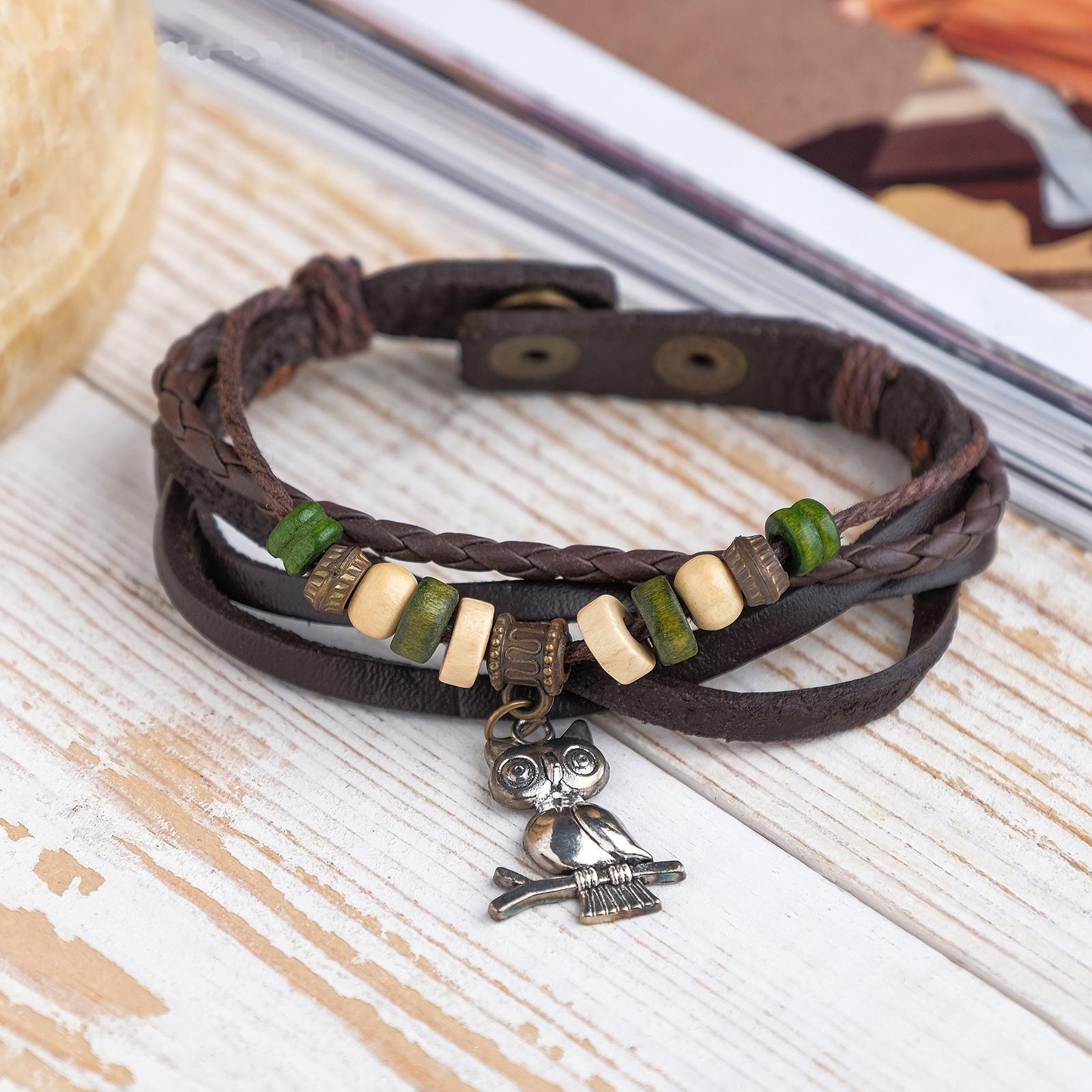 Браслет кожа 