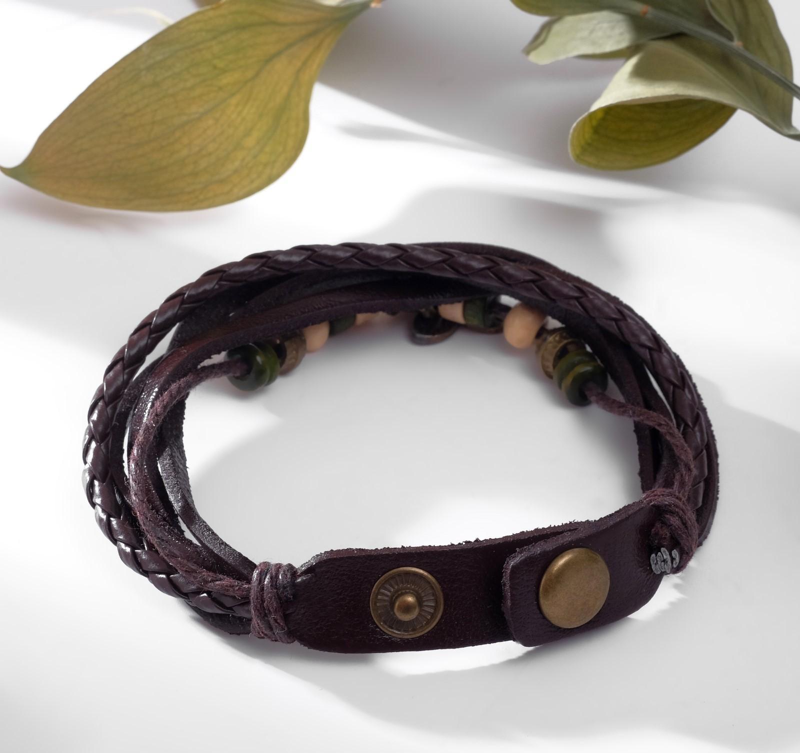 Браслет кожа 