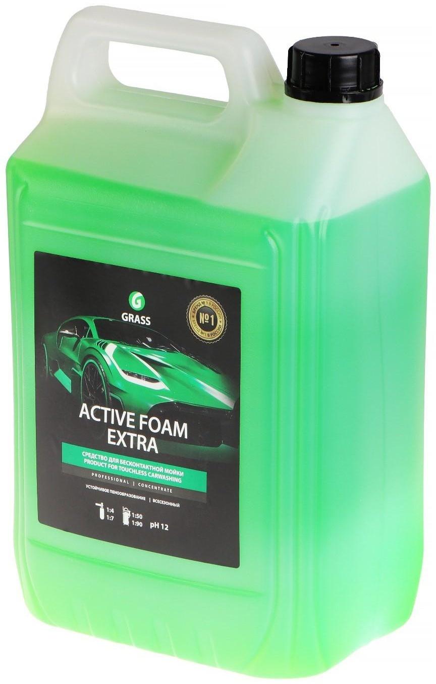 Шампунь для бесконтактной мойки Grass Extra, с антикоррозионными добавками, 5 л (1:50-1:100)