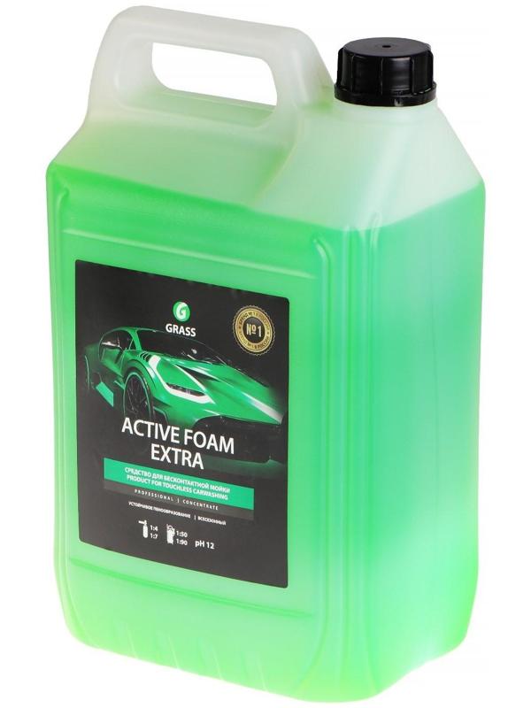 Шампунь для бесконтактной мойки Grass Extra, с антикоррозионными добавками, 5 л (1:50-1:100)