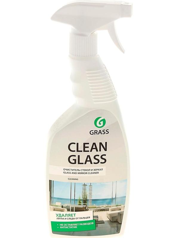 Средство для мытья стёкол и зеркал Clean Glass, 600 мл