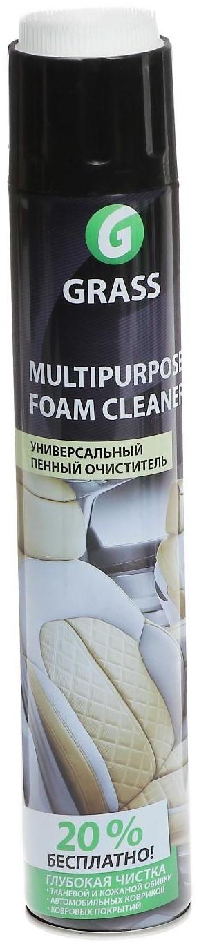 Очиститель салона Grass Multipurpose Foam Cleaner, пенный, 750 мл, аэрозоль