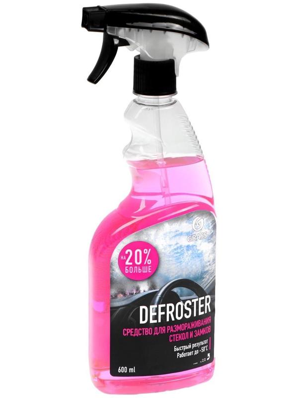 Размораживатель стёкол Grass антилед, триггер, 600 мл