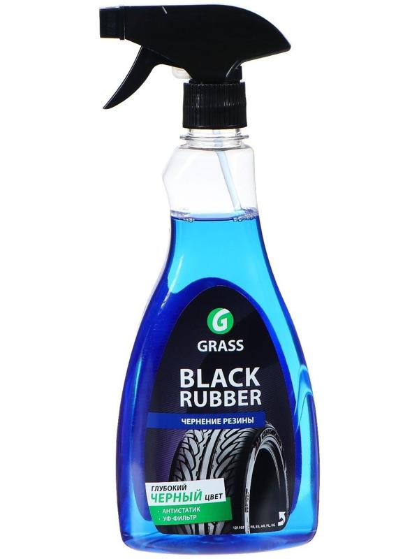 Полироль для шин Grass Black Rubber, триггер, 600 мл