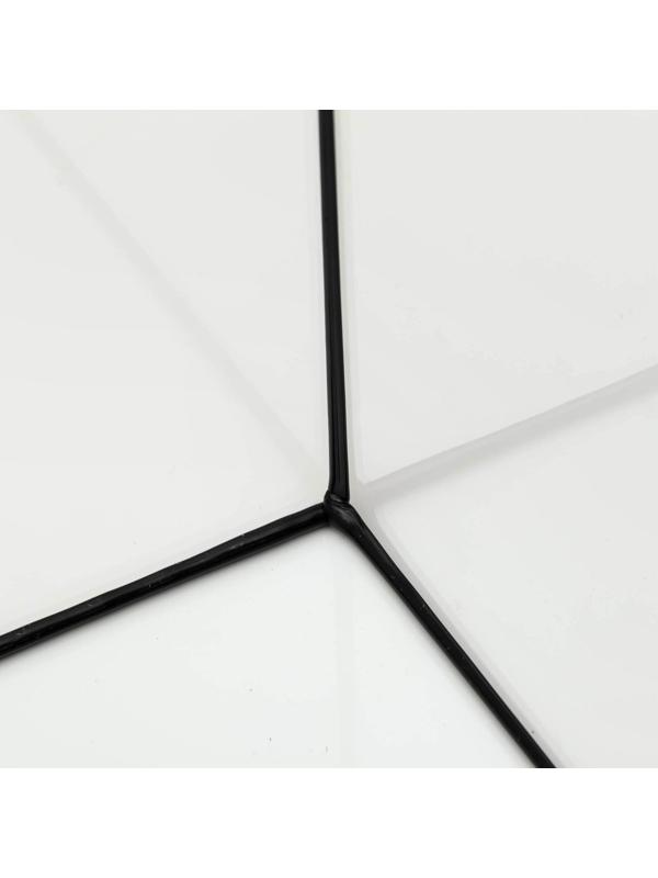 Аквариум прямоугольный с крышкой, 30 литров, 40 х 23 х 32/37 см, чёрный