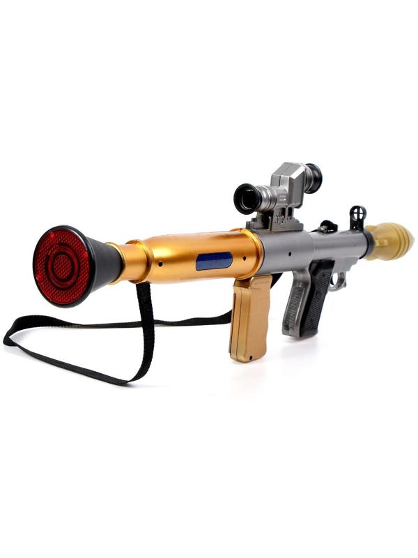 Гранатомет «Базука», стреляет ракетой, световые и звуковые эффекты