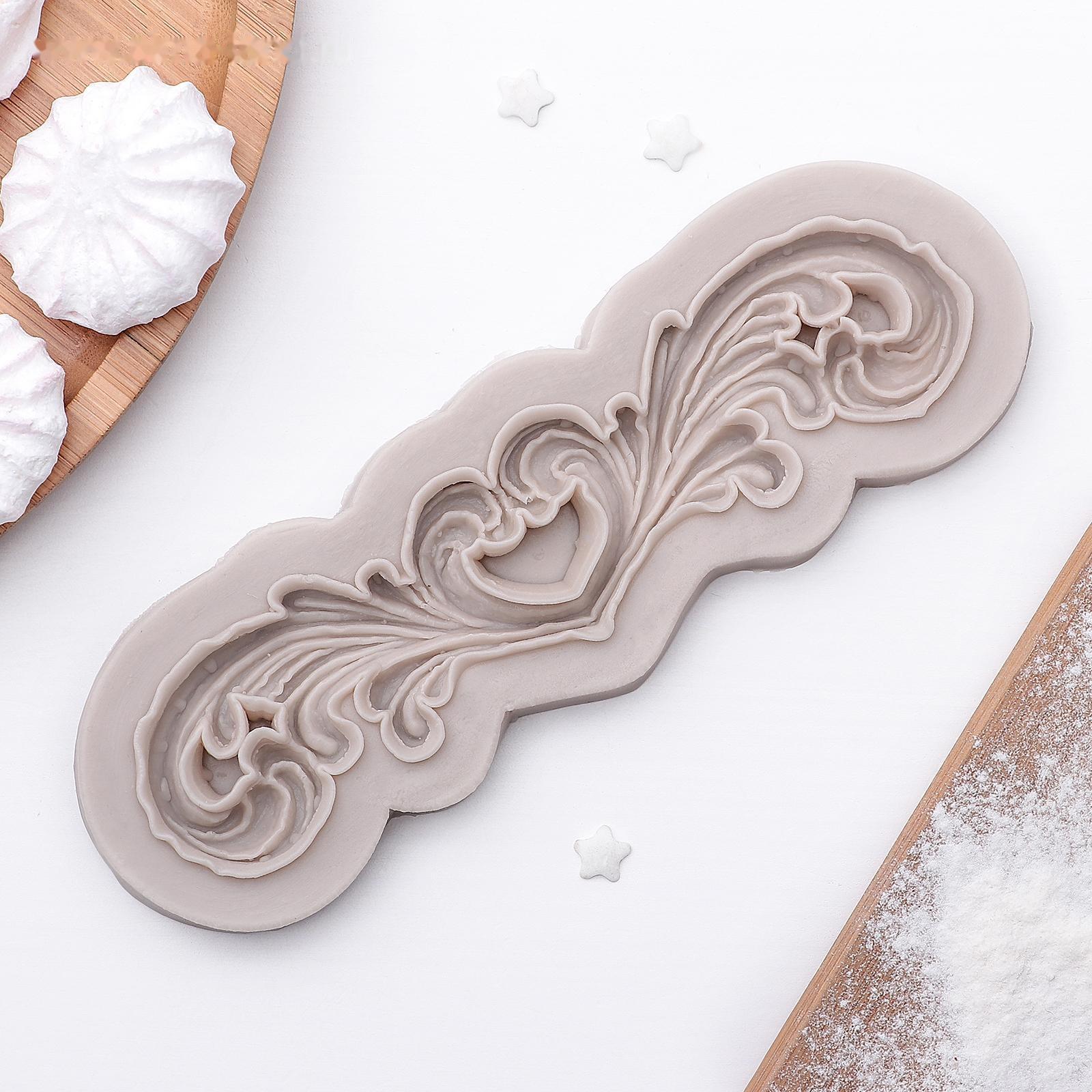 Молд «Узор», 18×6 см, цвет МИКС