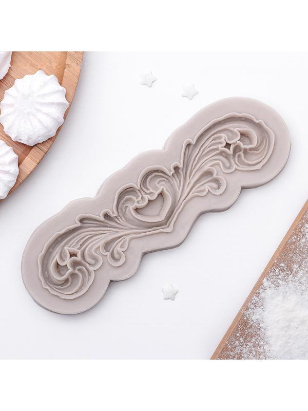 Молд «Узор», 18×6 см, цвет МИКС