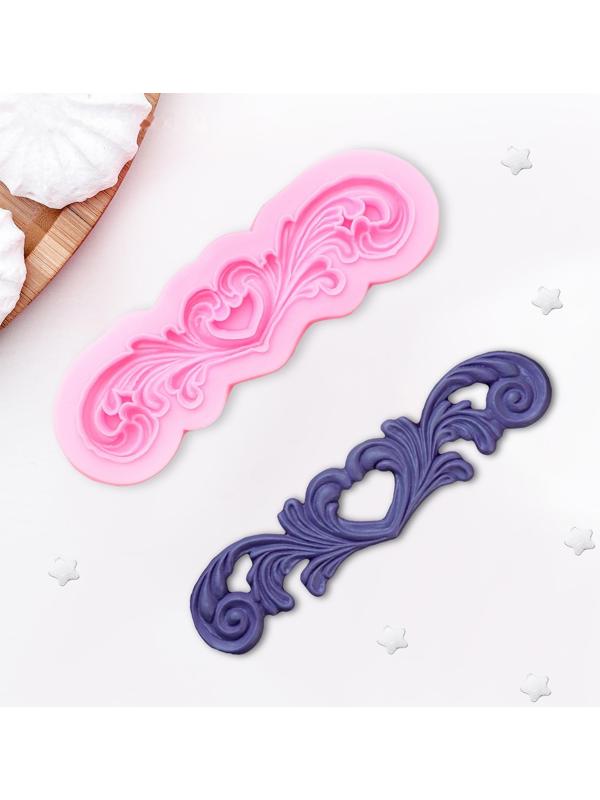 Молд «Узор», 18×6 см, цвет МИКС