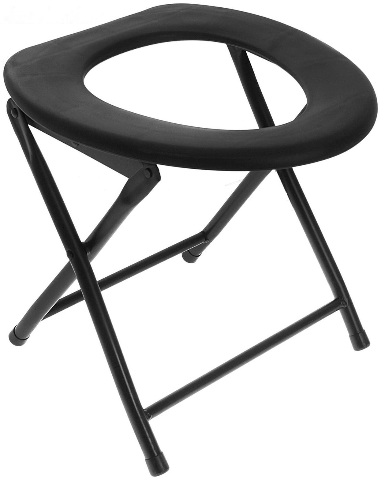 Стул-туалет для туриста, складной, до 60 кг, размер 38 х 35 х 37 см