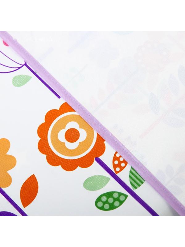 Клеёнка с ПВХ-покрытием, 70х100 см, цвета МИКС