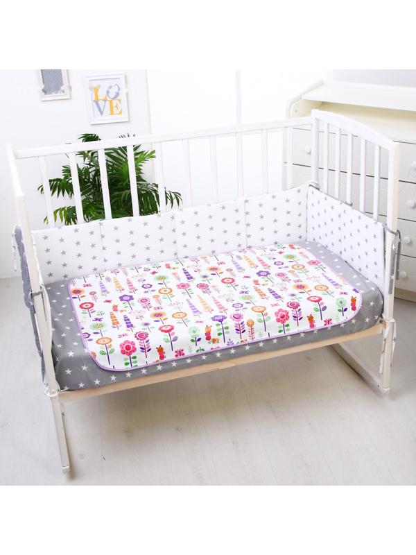 Клеёнка с ПВХ-покрытием, 70х100 см, цвета МИКС