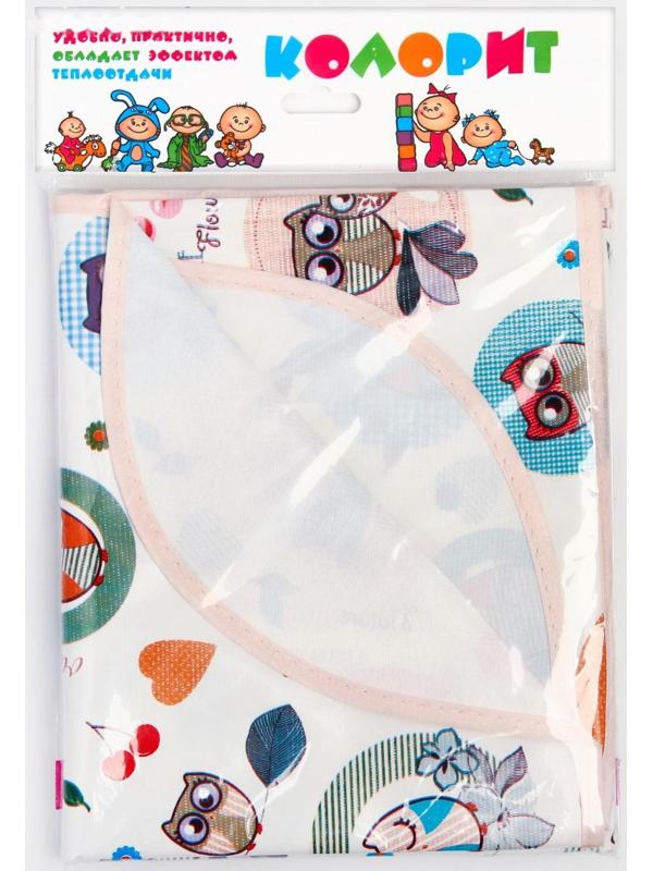 Клеёнка с ПВХ-покрытием, 70х100 см, цвета МИКС