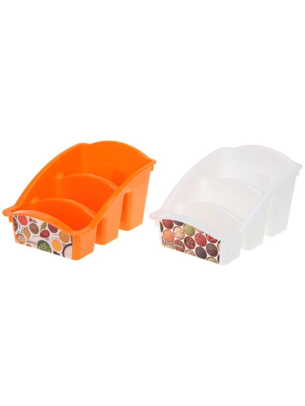 Бокс для специй «Порядок», 22×15×12 см, цвет МИКС