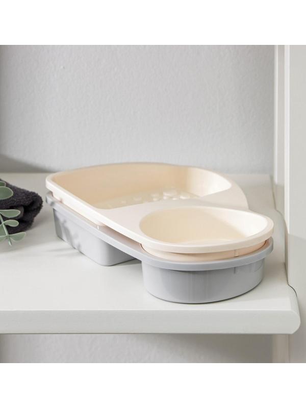 Подставка для моющих средств Бытпласт, цвет МИКС