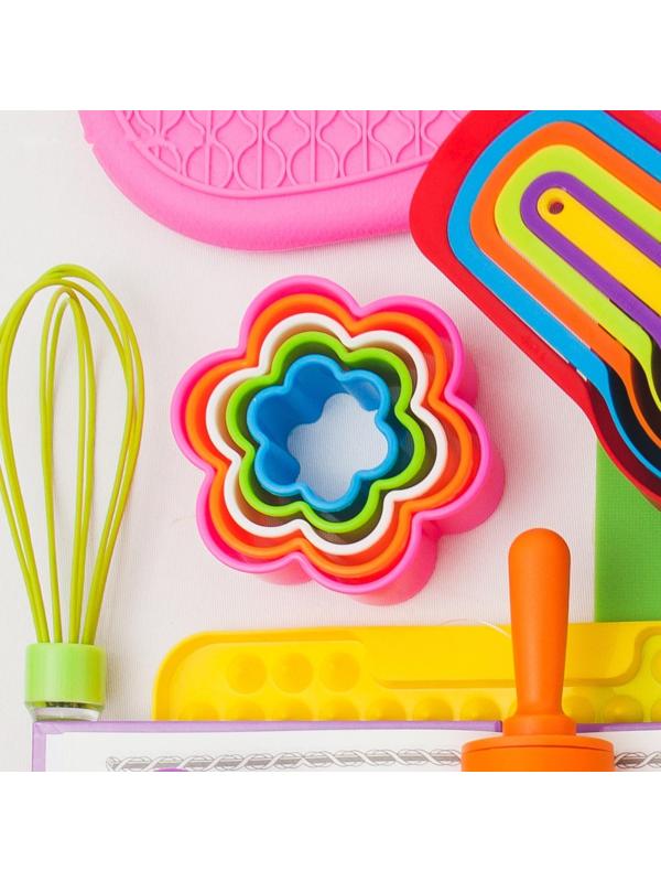 Набор форм для вырезания печенья Доляна, 5 шт: 9 см, 8 см, 6,7 см, 5,5 см, 4 см, цвет МИКС