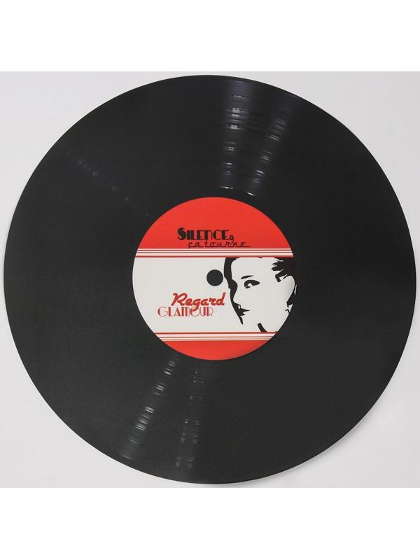 Салфетка сервировочная на стол «Виниловая пластинка», d=38 см, МИКС