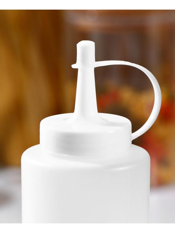 Ёмкость для соуса, 300 мл, 6×19 см, цвет белый