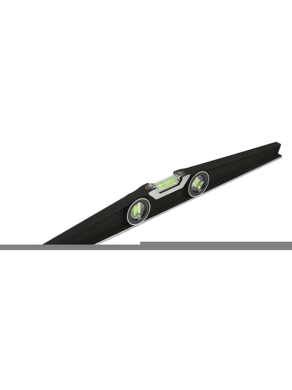 Уровень алюминиевый трапециевидный ТУНДРА PRO, фрезерованный, 3 глазка, 600 мм