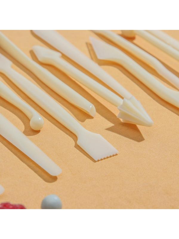 Набор для моделирования кондитерских украшений Доляна, 12 шт, цвет МИКС