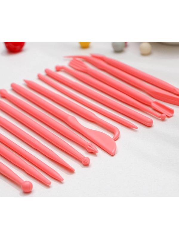 Набор для моделирования кондитерских украшений Доляна, 14 шт, 12×0,5 см, цвет МИКС