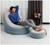 Надувное кресло + пуфик Crusier, 121 х 100 х 86 см, 54 х 54 х 26 см, цвета МИКС, 75053 Bestway