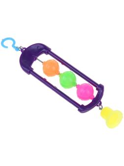 Игрушка для птиц светофор   микс цветов