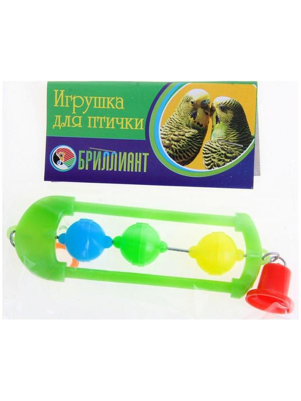 Игрушка для птиц светофор   микс цветов