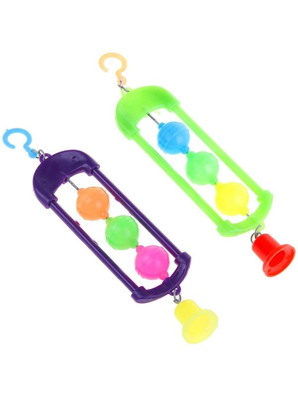 Игрушка для птиц светофор   микс цветов