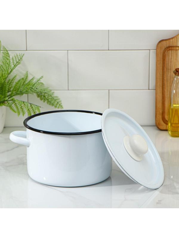 Кастрюля, 2,9 л, индукция, цвет МИКС