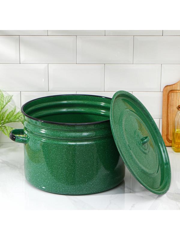 Бак эмалированный, 18 л, индукция, цвет МИКС