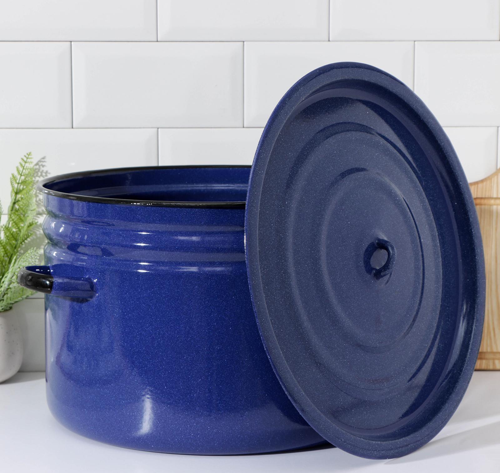 Бак эмалированный, 24 л, индукция, цвет МИКС