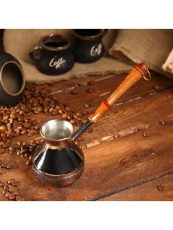 Турка для кофе медная