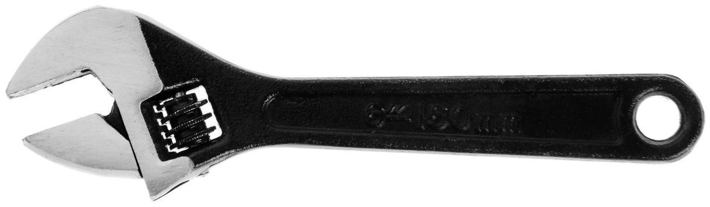 Ключ разводной ТУНДРА, фосфатированный, 150 мм