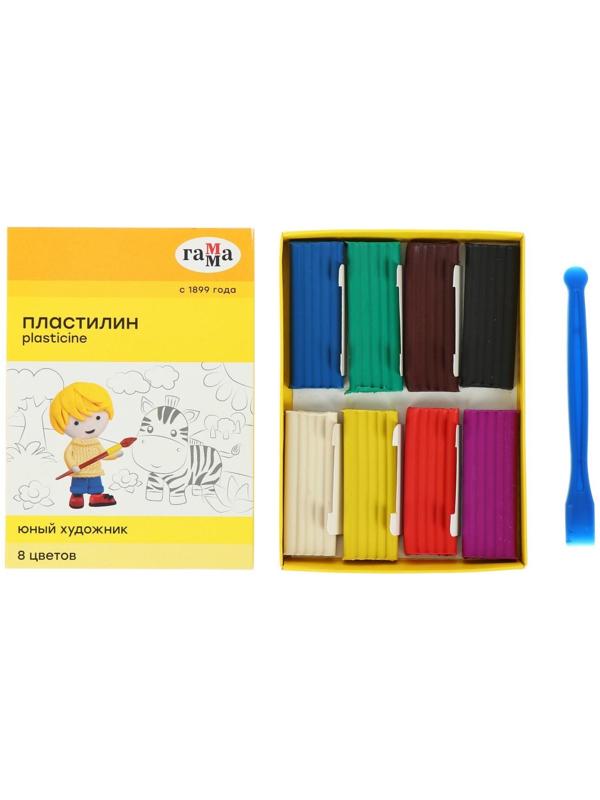 Пластилин 8 цветов 112 г 